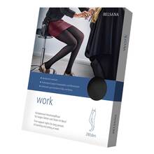 Abbildung: Belsana work AT L schwarz mit Spitze  1 St PZN 16221080 