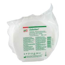 Abbildung: ZELLETTEN Tupfer 4x5 cm keimreduziert Rolle 500 St, Tupfer PZN 16259220 