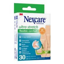 Abbildung: Nexcare ultra stretch comfort flexible Pflaster Strips 30 St, Pflaster PZN 16261949 