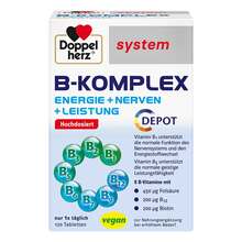 Abbildung: Doppelherz B-Komplex system Tabletten 120 St, Tabletten PZN 16321545 