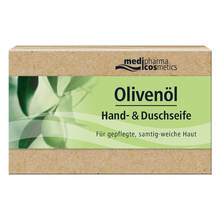 Abbildung: Olivenöl Hand- & Duschseife 100 g, Seife PZN 16331443 