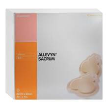 Abbildung: ALLEVYN Sacrum groß 22x22 cm Wundverband haftend 10 St, Verband PZN 16348751 