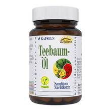 Abbildung: Teebaum Öl Kapseln 45 St, Kapseln PZN 16356012 