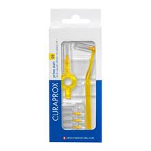 Abbildung: Curaprox Interdental Set Cps 09 mm gelb 5 + 2 St 1 P, Zahnbürste PZN 16356822 
