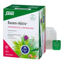Abbildung: Basen Aktiv Tee Nr.2 Mariend.-Löwenzahn Bio Salus 40 St, Filterbeutel PZN 16357715 