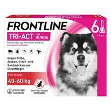 Abbildung: Frontline Tri-Act Lösung z.Auftropfen für Hunde 40-60kg 6 St, Lösung PZN 16359921 