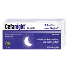 Abbildung: Cefanight Hartkapseln 50 St, Hartkapseln PZN 16363443 