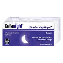 Abbildung: Cefanight Hartkapseln 100 St, Hartkapseln PZN 16363466 