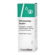 Abbildung: Dorzocomp-Stulln 20 mg / ml +   5 mg/ml Augentropfen 2X10 ml, Augentropfen PZN 16384072 