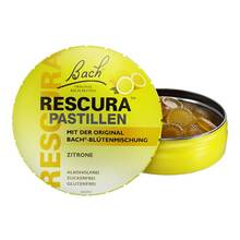 Abbildung: Bachblüten Original Rescura Pastillen Zitrone 50 g, Pastillen PZN 16391735 