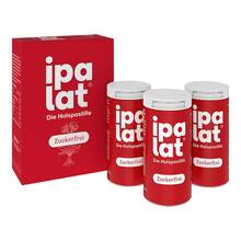 Abbildung: Ipalat Halspastillen zuckerfrei 120 St, Pastillen PZN 16395851 