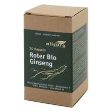 Abbildung: Roter Bio Ginseng Kapseln 50 St, Kapseln PZN 16501773 