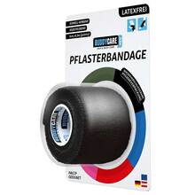 Abbildung: Pflasterbandage latexfrei Buddycare Med schwarz 1 St PZN 16502577 