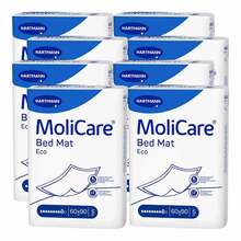 Abbildung: MOLICARE Bed Mat Eco 9 Tropfen 60x90 cm 8X5 St PZN 16507155 