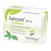 Abbildung: Salvysat 300 mg Filmtabletten 30 St, Filmtabletten PZN 16508083 
