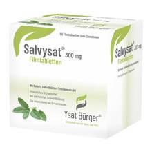 Abbildung: Salvysat 300 mg Filmtabletten 90 St, Filmtabletten PZN 16508114 