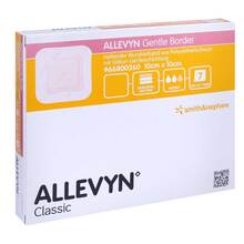 Abbildung: Allevyn Gentle Border 10x10 cm Schaumverband  10 St, Verband PZN 16511725 