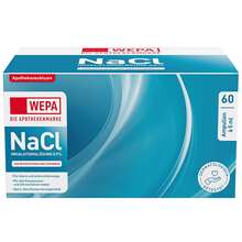 Abbildung: WEPA Inhalationslösung NaCl 0,9% 60X5 ml, Inhalationslösung PZN 16582748 