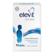 Abbildung: Elevit for Men Tabletten 90 St, Tabletten PZN 16584888 