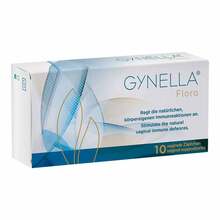 Abbildung: Gynella Flora Vaginalsuppositorien 10 St, Vaginalsuppositorien PZN 16623973 