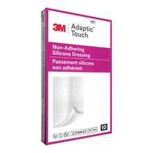 Abbildung: ADAPTIC Touch 12,7x15 cm nichthaft.Sil.Wundauflage 10 St, Wundgaze PZN 16628597 