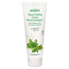 Abbildung: SAUNA PEELING Creme Minze-Lemongras 100 ml, Körperpflege PZN 16661235 