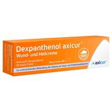Abbildung: Dexpanthenol axicur Wund- und Heilcreme 50 mg / g 20 g, Creme PZN 16667189 
