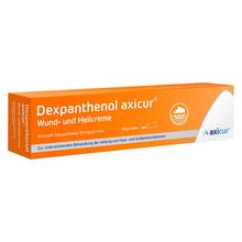 Abbildung: Dexpanthenol axicur Wund- und Heilcreme 50 mg / g 50 g, Creme PZN 16667195 