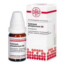 Abbildung: CODEINUM PHOSPHORICUM D 6 Globuli 10 g, Globuli PZN 16690343 