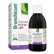 Abbildung: Bronchicum Thymian Hustensaft 200 ml, Saft PZN 16699002 