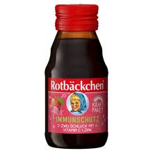 Abbildung: Rabenhorst Rotbäckchen Kraftpaket Immunschutz Shot 60 ml, Saft PZN 16701118 
