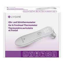 Abbildung: Livsane Ohr- und Stirnthermometer 1 St PZN 16702193 