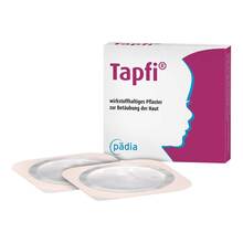 Abbildung: Tapfi 25 mg / 25 mg wirkstoffhaltiges Pflaster 2 St, Pflaster PZN 16739747 