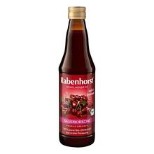 Abbildung: Rabenhorst Sauerkirsche Muttersaft Bio 330 ml, Saft PZN 16751458 
