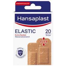 Abbildung: Hansaplast Elastic Pflasterstrips 20 St, Pflaster PZN 16759247 