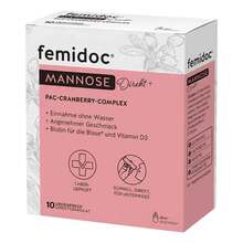 Abbildung: FEMIDOC Uroexpress Direkt To-Go Beutel 10 St, Beutel PZN 16761451 