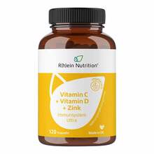 Abbildung: Vitamin C + Vitamin D+Zink Immunsystem Ultra Kapseln 120 St, Kapseln PZN 16764780 