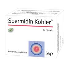 Abbildung: Spermidin Köhler Kapseln 30 St, Kapseln PZN 16791475 
