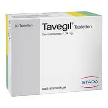 Abbildung: Tavegil Tabletten 60 St, Tabletten PZN 16791883 