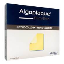 Abbildung: Algoplaque Film 10x10 cm Hydrokolloidwundauflage  10 St, Verband PZN 16819647 