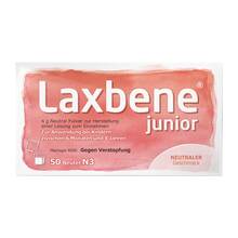Abbildung: Laxbene junior 4 g Neutral Ple Kinder 6 Mon.-8 Jahre 50X4 g, Pulver zur Herstellung einer Lösung zum Einnehmen PZN 16820998 