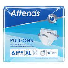 Abbildung: ATTENDS Pull-Ons 6 XL 16 St, Beutel PZN 16849625 