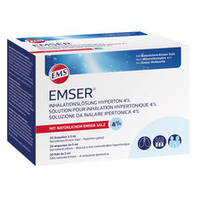 Abbildung: Emser Inhalationslösung hyperton 4% 20X5 ml, Inhalationsampullen PZN 16851823 
