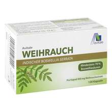 Abbildung: Weihrauch 450 mg Boswellia Serrata Kapseln 120 St, Kapseln PZN 16855672 