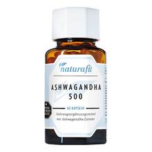 Abbildung: Naturafit Ashwagandha 500 mg Kapseln 60 St, Kapseln PZN 16864257 