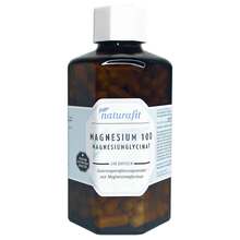 Abbildung: Naturafit Magnesium 100 mg Magnesiumglycinat Kapseln  240 St, Kapseln PZN 16864292 