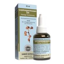 Abbildung: Leptospermusan D 4 Tropfen zum Einnehmen 30 ml, Tropfen zum Einnehmen PZN 16885638 