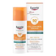 Abbildung: Eucerin Sun Oil Control tinted Creme Lsf 50 + hell 50 ml, Creme PZN 16887494 