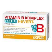 Abbildung: Vitamin B Komplex forte Hevert Tabletten 60 St, Tabletten PZN 16901389 