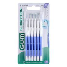 Abbildung: Gum BI-Direction Interdentalbürste 0,6 mm hellblau 6 St, Zahnbürste PZN 16905418 